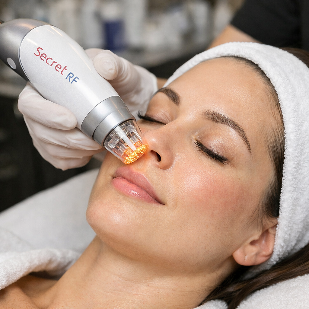 Secret RF fractional microneedling